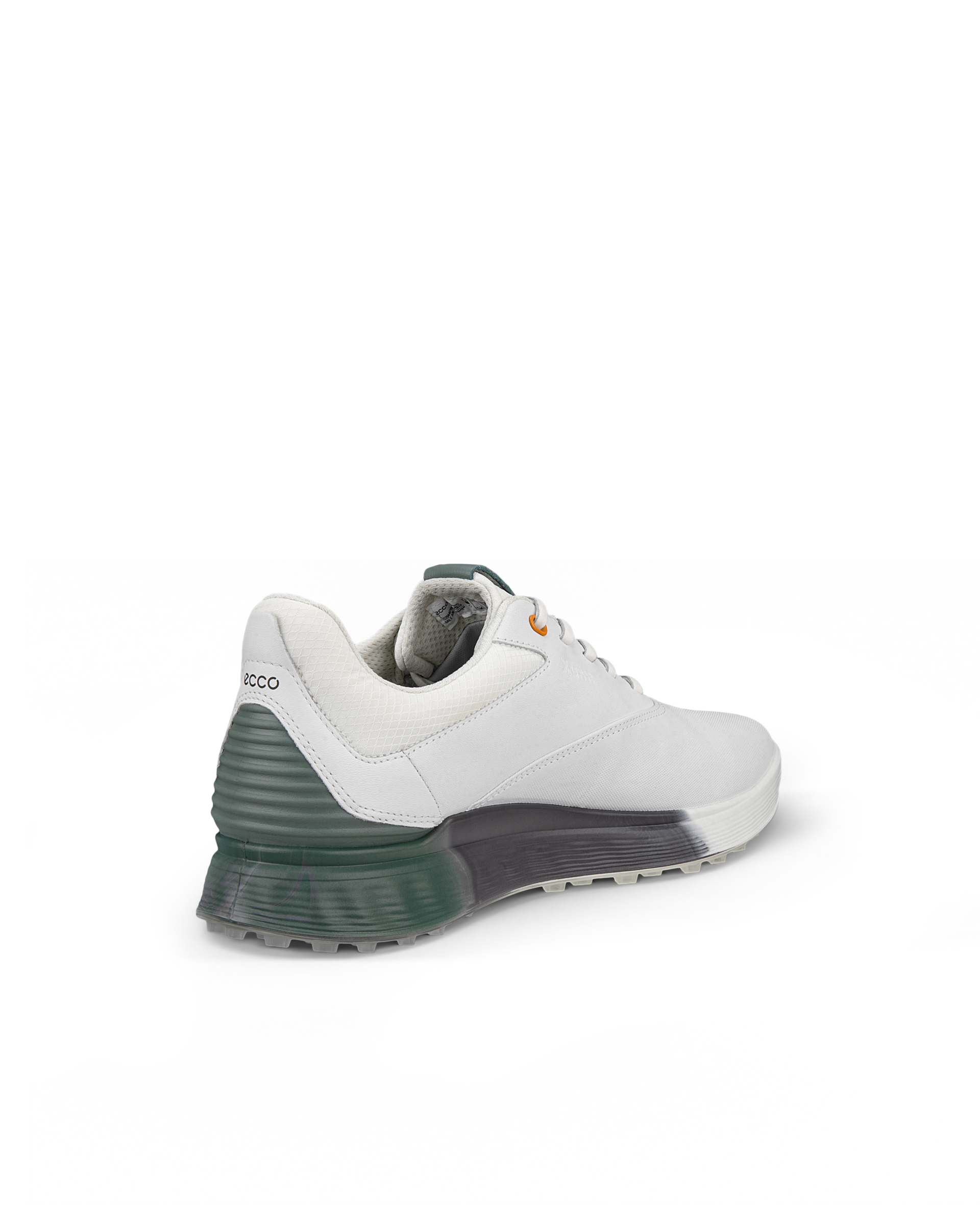 Men's S-Three Spikeless Golf Shoe - White | ECCO | Golf Shoes